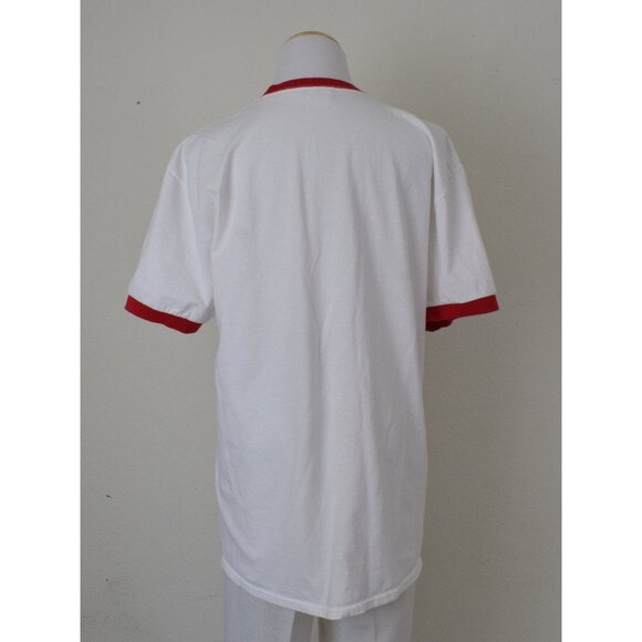 00s Alpha Sigma Tau Ringer‎ Tee size L - Picture 3 of 9